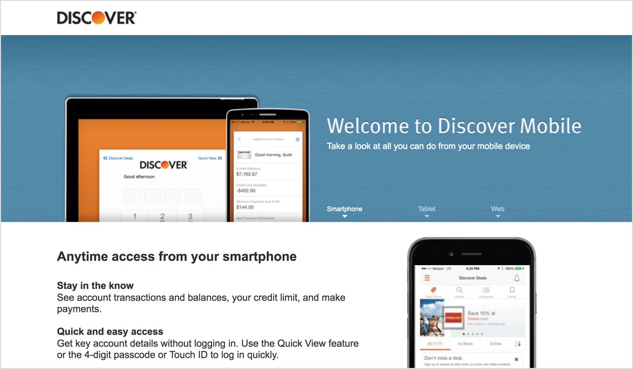 scott trebes discover card